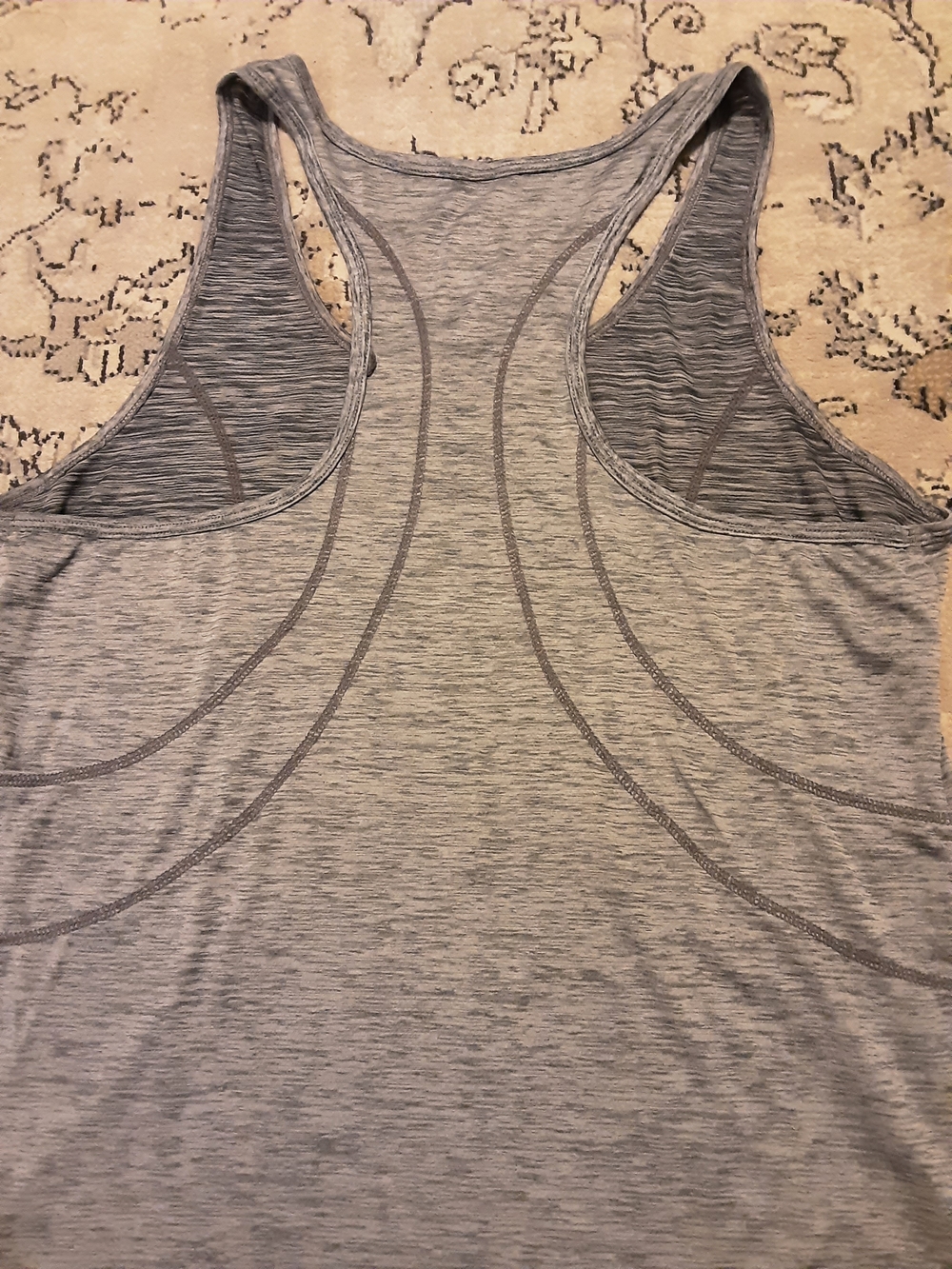 Reebok Gray Racerback Training Tank - Picture 7 of 7
